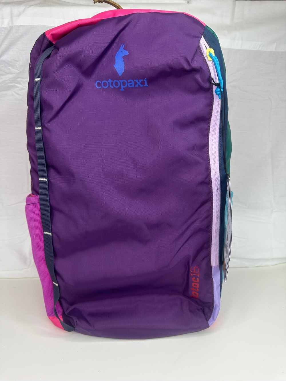 Cotopaxi Batac Del Día 16L Backpack One-of-a-Kind Multicolor Lightweight Daypack
